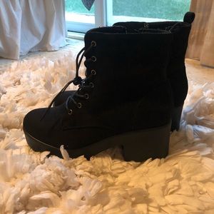 Black boots